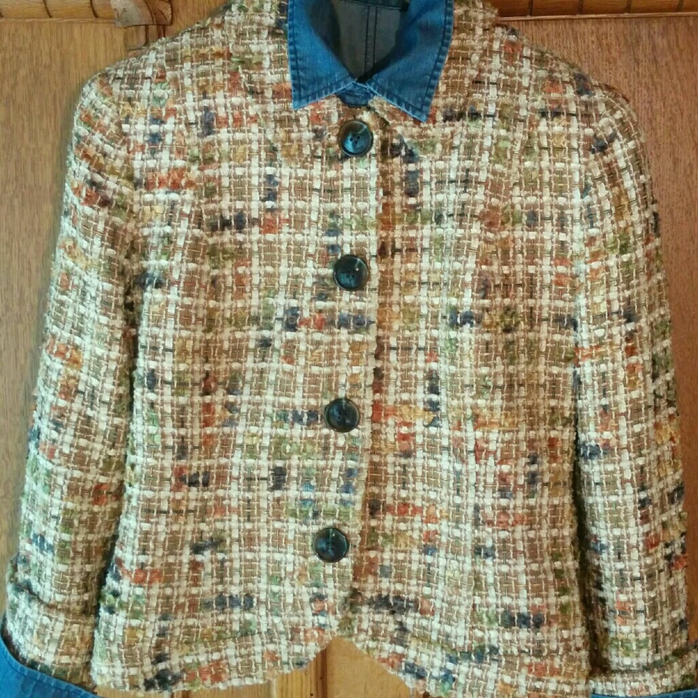 LAFAYETTE 148 Wool Blend Textured Blazer Size 8P